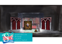 Load image into Gallery viewer, The Addams Family Musical Set Design Rent blueprints for Pugsley torture device high school college community productions