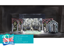 Load image into Gallery viewer, The Addams Family Musical Set Design Rent blueprints for Addams family graveyard and crypt high school college community productions