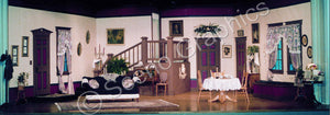 "Arsenic and Old Lace" play set, ScenoGraphics design. Rent Design Pak© to build yourself! DIY Sets, guide to building, high school, college, community theater. Play.