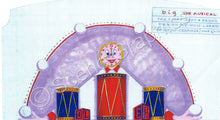 Load image into Gallery viewer, Toy Store Backdrop "Big" musical set, ScenoGraphics design. Rent Design Pak© to build yourself! DIY Sets, guide to building, high school, college, community theater. Play.