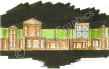 Load image into Gallery viewer, "A Few Good Men" play set, ScenoGraphics design. Rent Design Pak© to build yourself! DIY Sets, guide to building, high school, college, community theater. Play.