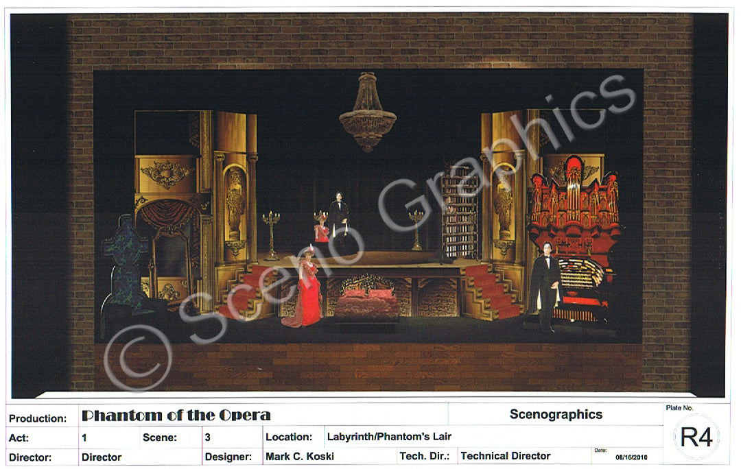 The Phantom of the Opera Design Pak© – ScenoGraphics, LLC