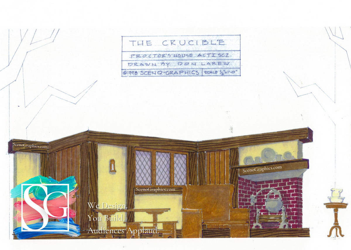 Jangling the Keys to the Kingdom - Set Design for The Crucible — The  Theatrical Board