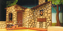 Load image into Gallery viewer, Brigadoon Set Design, Build Your Own Set, Set Design Blueprints for Brigadoon by Lerner and Loewe