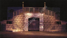 Load image into Gallery viewer, Les Miserables Set Design from ScenoGraphics; 2009 Photo Contest Winner; ScenoGraphics sells Design Paks© for over 150+ shows that include how-tos and blueprints helping your troupe have the perfect set. Find out more at Scenographics.com!