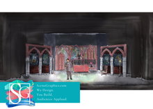 Load image into Gallery viewer, The Addams Family Musical Set Design  Rent blueprints for Addams family home high school college community productions
