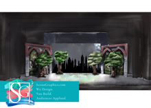 Load image into Gallery viewer, The Addams Family Musical Set Design  Rent blueprints for Central Park NYC new york city high school college community productions
