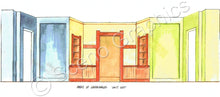 Load image into Gallery viewer, &quot;Anne of Green Gables&quot; set, ScenoGraphics design. Rent Design Pak© to build yourself! DIY Sets, guide to building, high school, college, community theater. Play.
