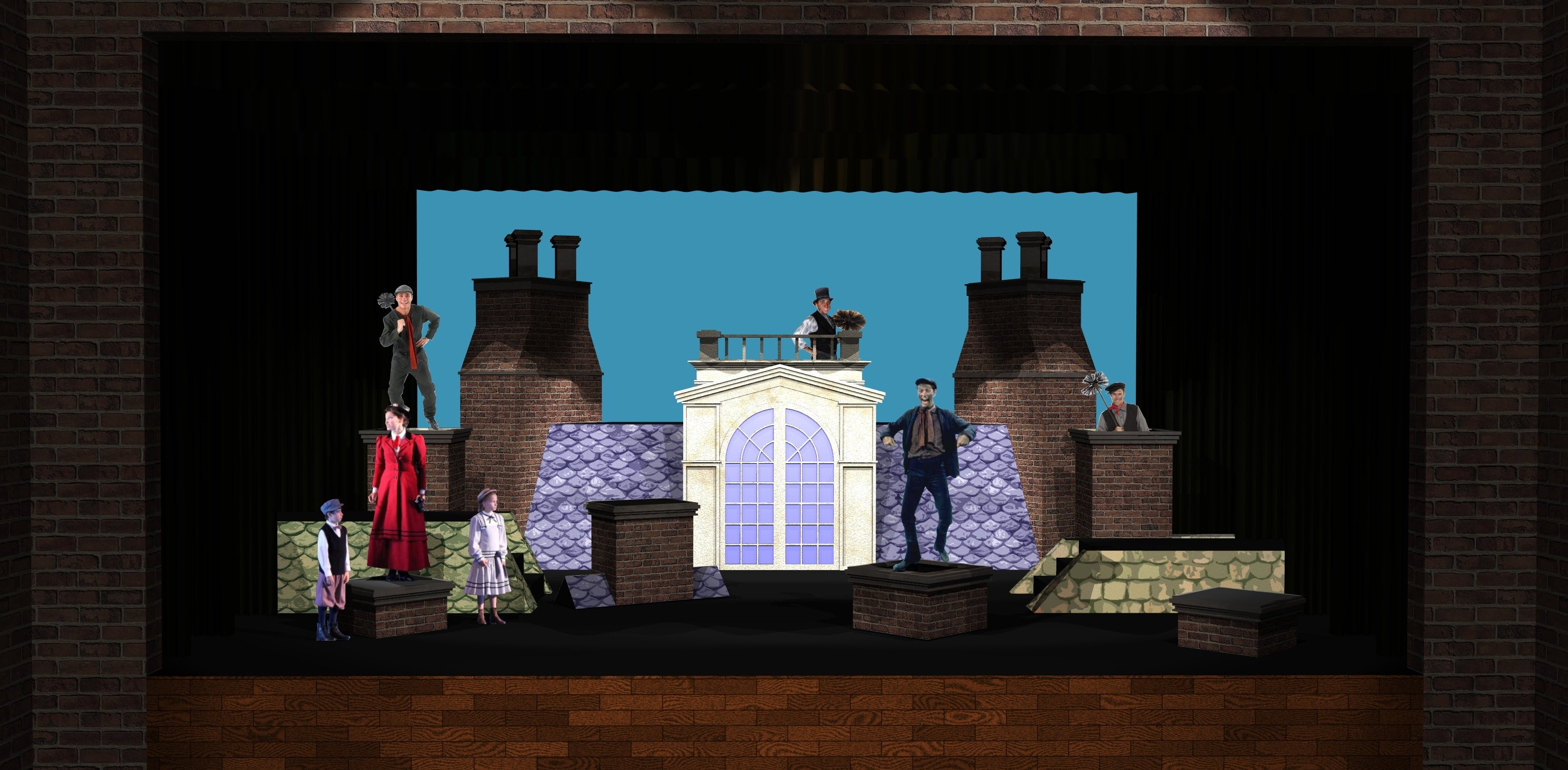 Mary Poppins Design Pak – ScenoGraphics, LLC