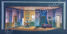 Load image into Gallery viewer, &quot;Raisin in the Sun&quot; play set, ScenoGraphics design. Rent Design Pak© to build yourself! DIY Sets, guide to building, high school, college, community theater. 
