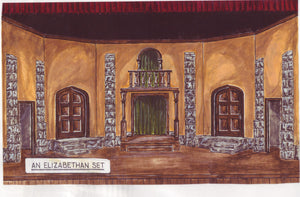 Globe Theatre set designs- build it yourself with Shakespeare's Globe Theater Design Pak©. Set designs for As You Like It, Romeo and Juliet, Midsummer's Night Dream, Henry VIII, Henry V, Henry VI, Love's Labour's Lost, The Merry Wives of Windsor, The Comedy of Errors, The Winter's Tale, Antony and Cleopatra, Julius Caesar, and many more!